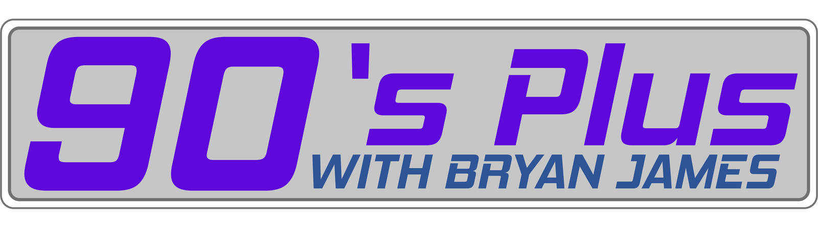 90's Plus logo