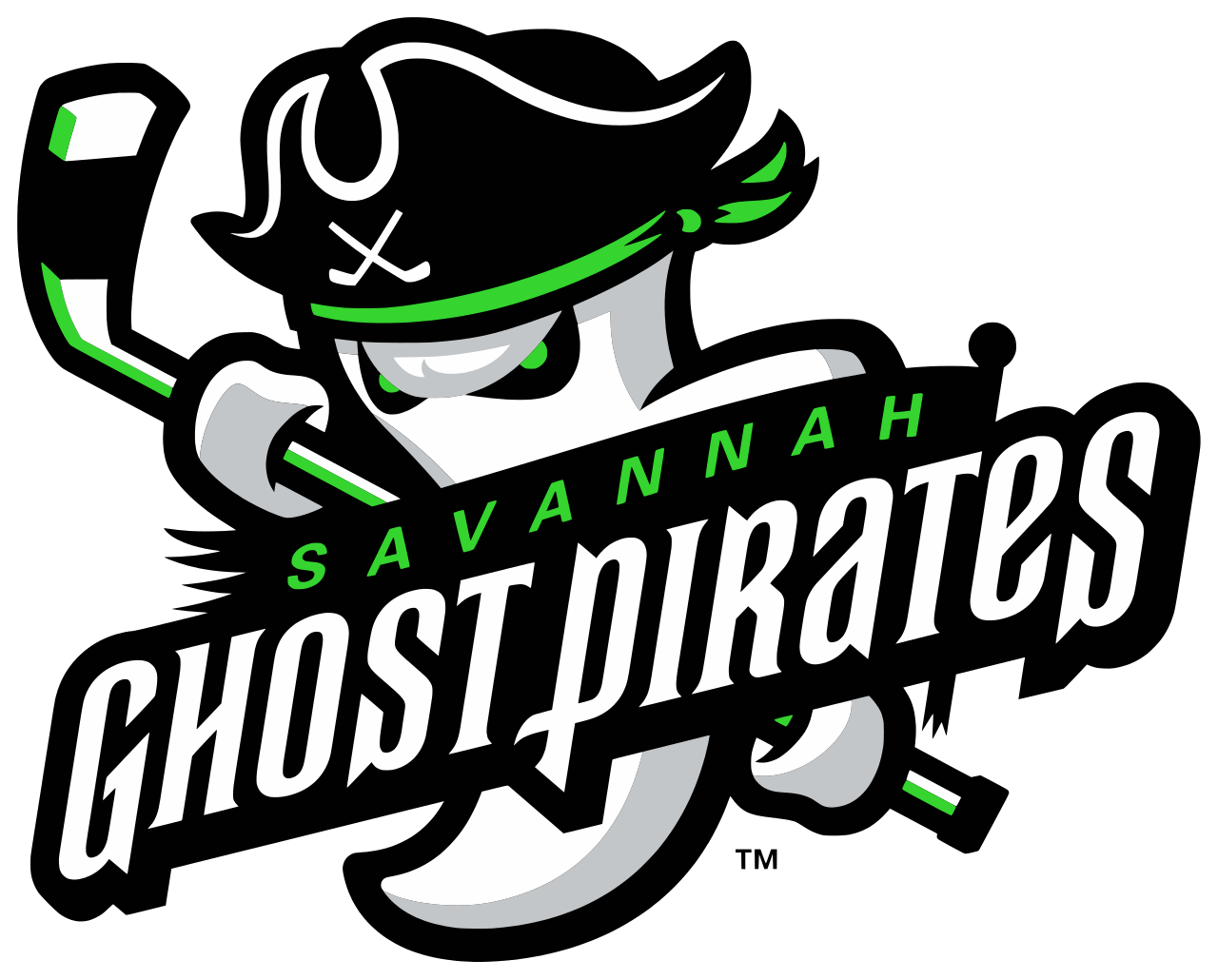 Savannah Ghost Pirates logo